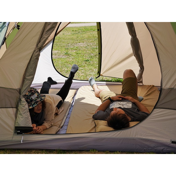 楽天市場】DOD テント ザ・ワンタッチテントM T3-673-KH dod