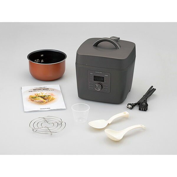 楽天市場】コイズミ KSC3503H グレー [マイコン電気圧力鍋 (1.6L