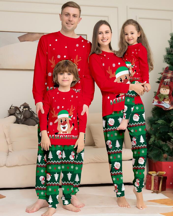 楽天市場】クリスマス パジャマ 親子ペア コスプレ衣装 サンタ熊柄