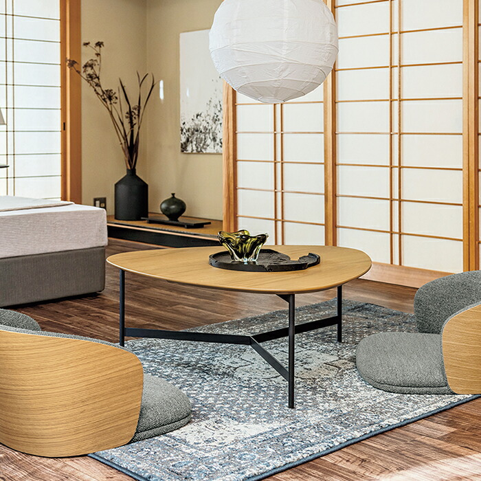 楽天市場】リビングテーブル 完成品 LT-346-N 幅900x奥行880x高さ350mm