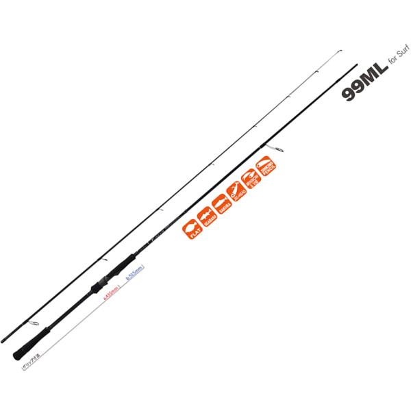 ヤマガブランクス アーリー フォーサーフ 99ML (ロッド・釣竿) 価格