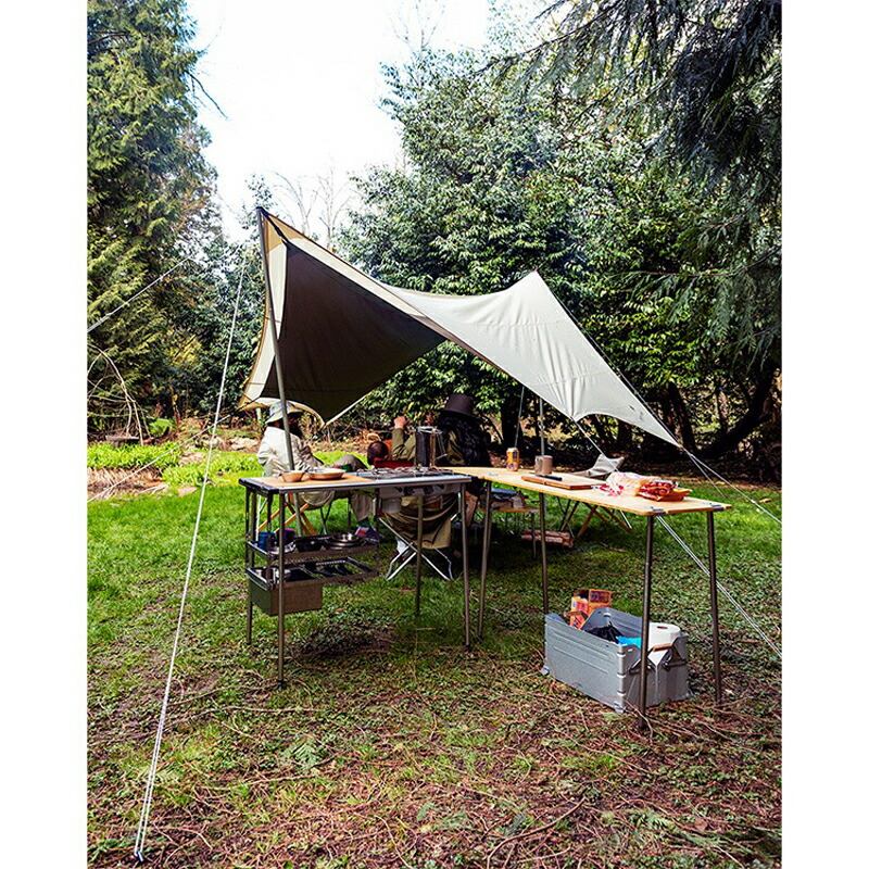 楽天市場】 スノーピーク(snow peak) TAKIBIタープ ヘキサ Mセット TP