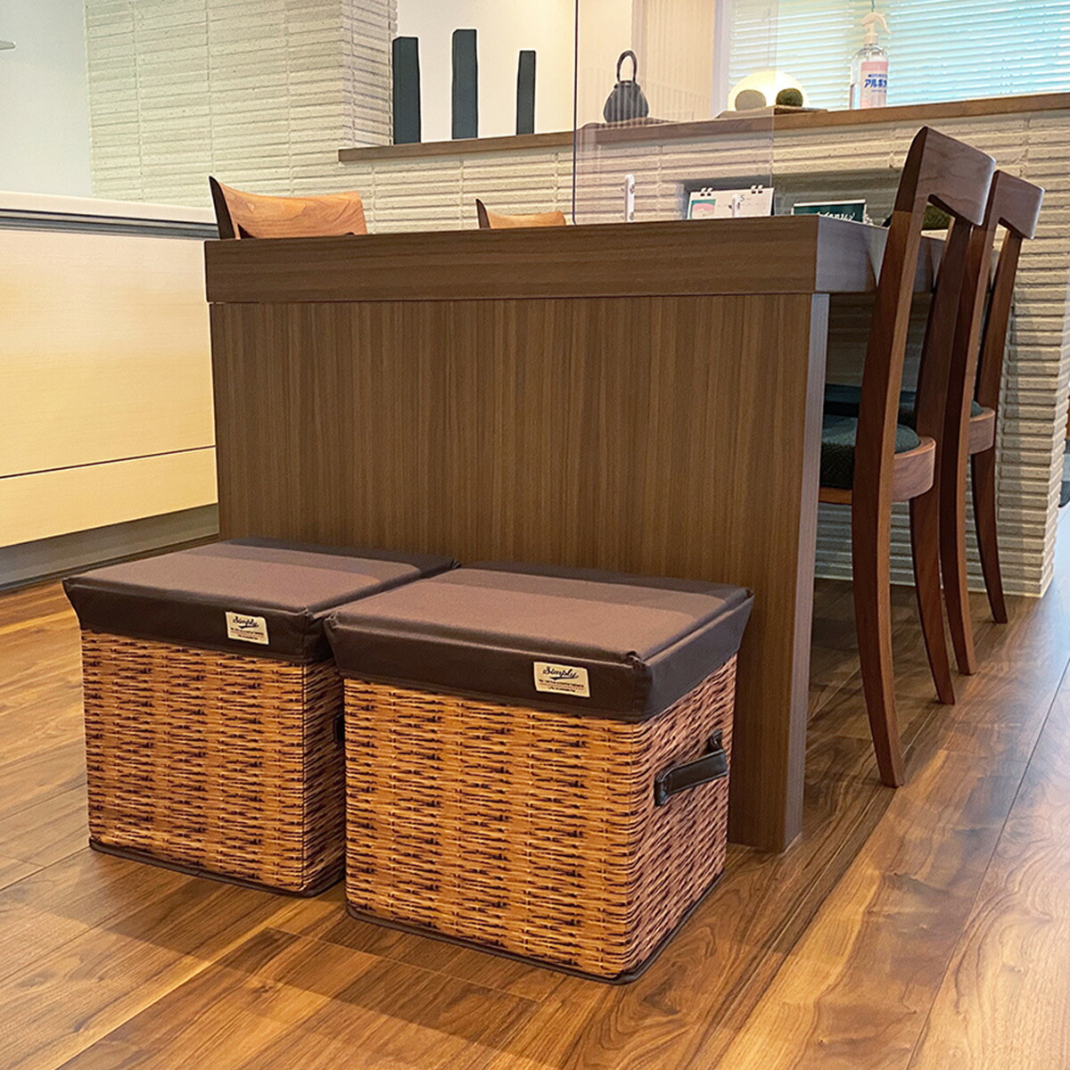 楽天市場】収納スツール 椅子 収納ボックス オットマン フタ付き