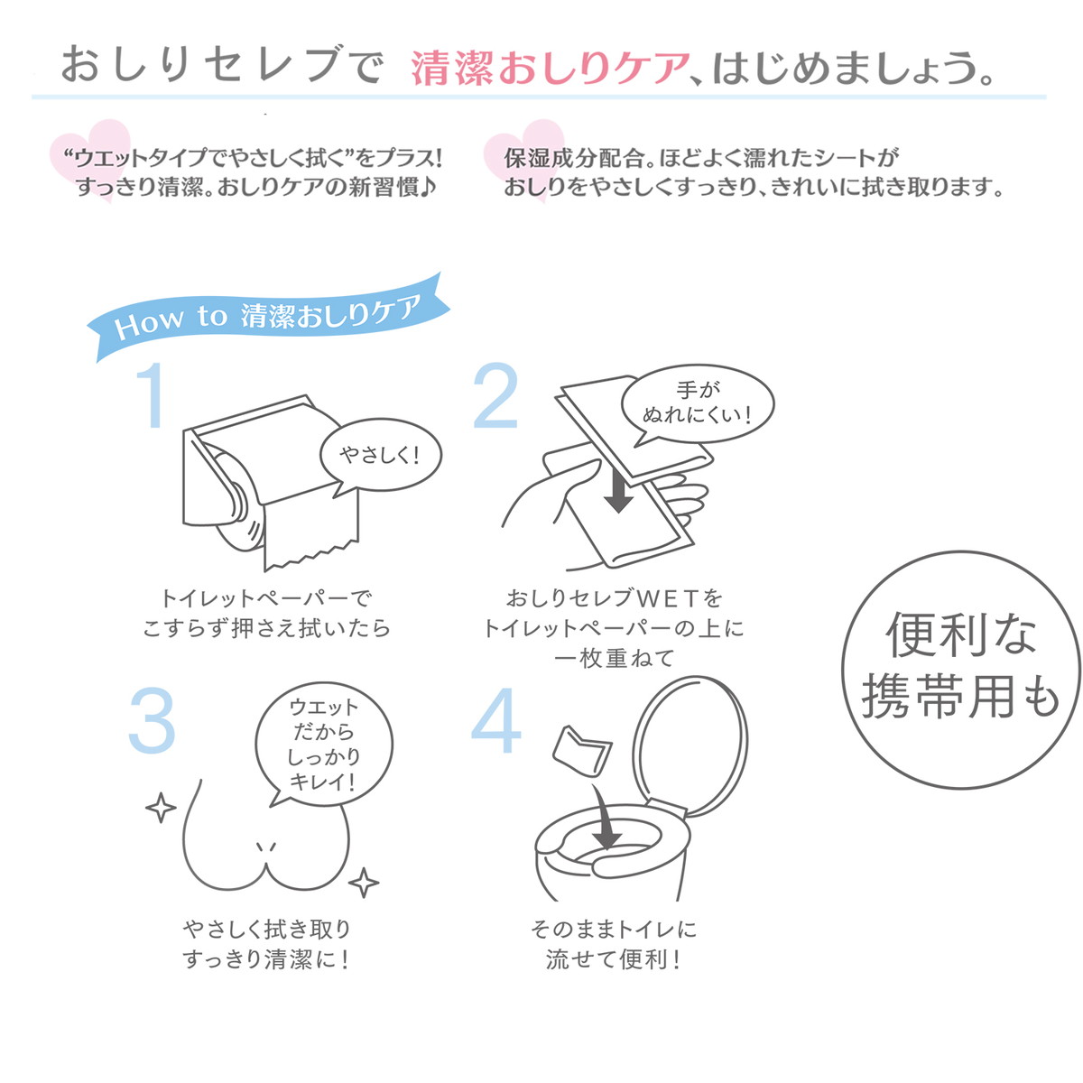 楽天市場】【1点限り！令和お試し価格】ネピア おしりセレブ WET