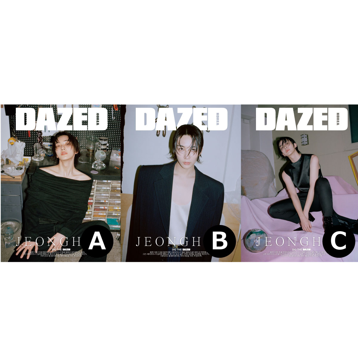 楽天市場】【3種セット / VER選択】【和訳付】2024年 5月号 DAZED