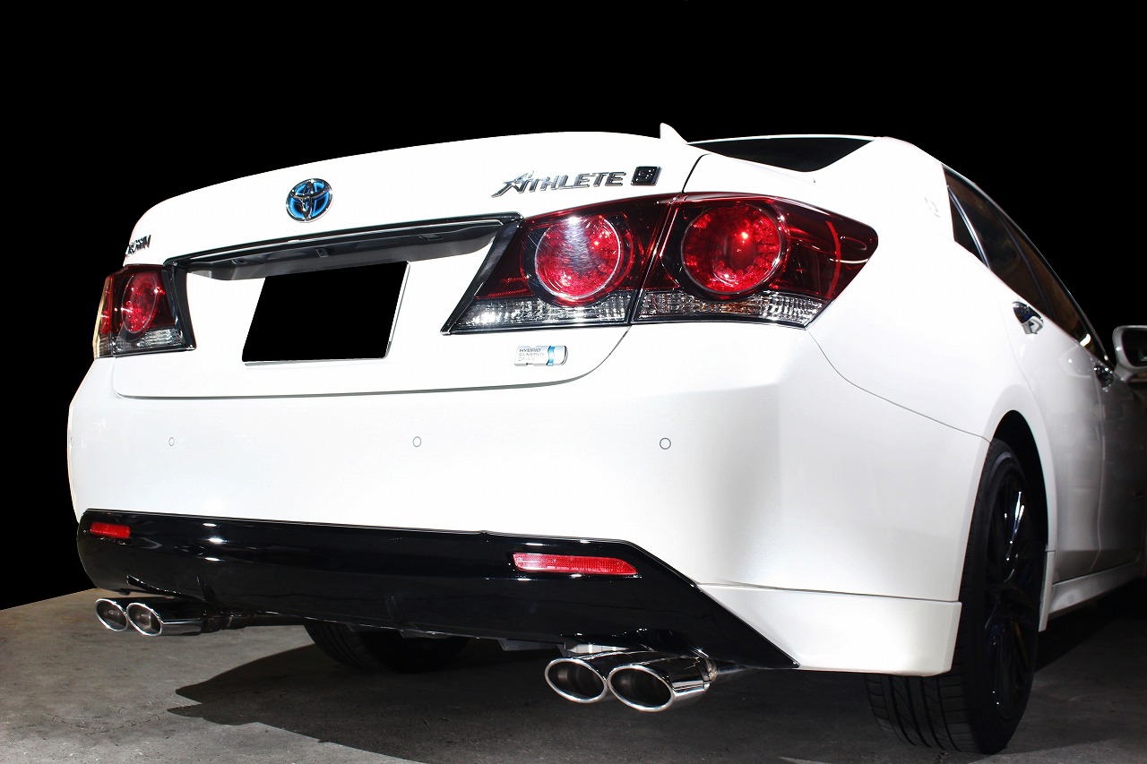 楽天市場】スリーキャッツ GRS210 210クラウン クーヴェ 4本出し