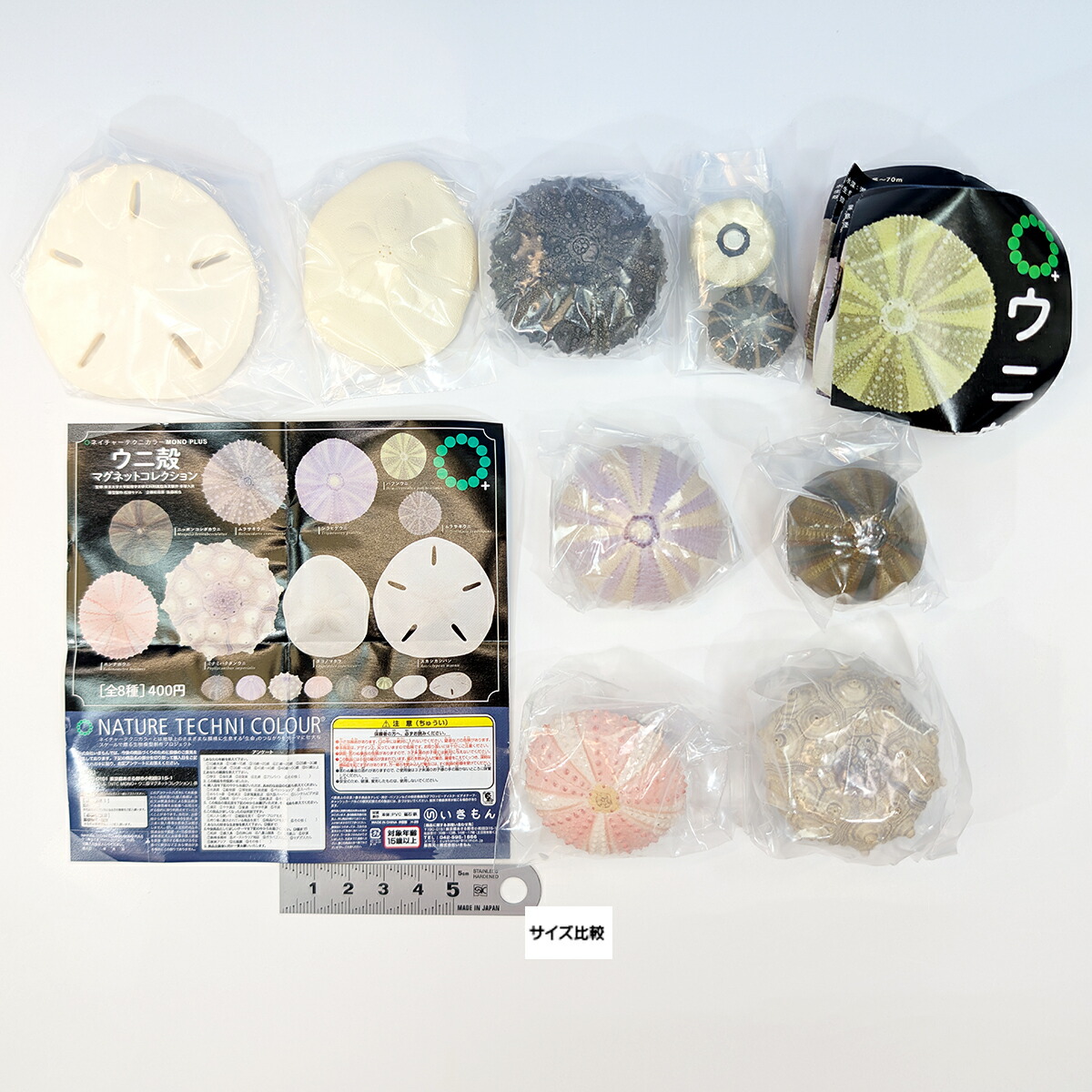 楽天市場】ネイチャーテクニカラー MONO PLUS ウニ殻マグネット