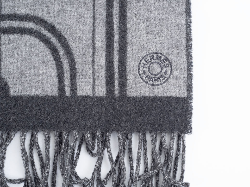 楽天市場】エルメス HERMES カシミヤ マフラー ブリッド ドゥ ガラ