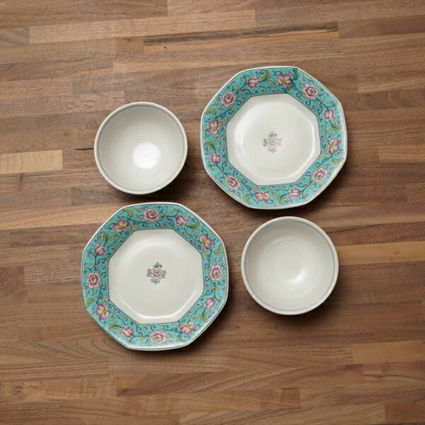 楽天市場】チャーハン皿 スープ碗 ペア 食器セット 八角中華皿2 スープ