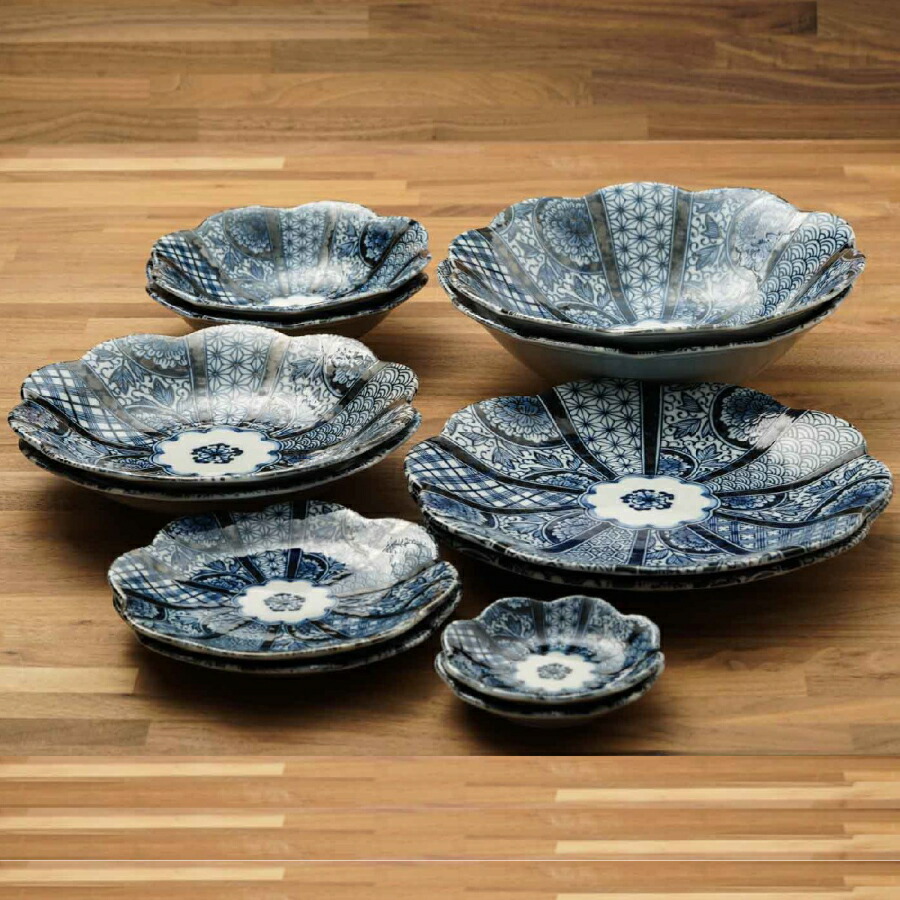 楽天市場】【10%OFF】花あお 6種 12個セット 和食器 食器 箱入