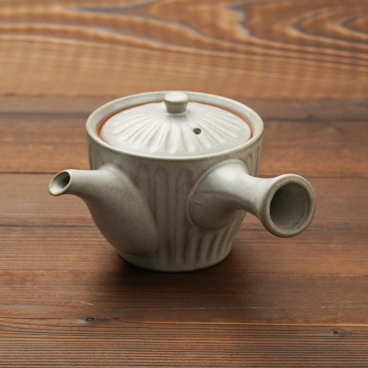 楽天市場】急須 湯呑み セット 粉引グレー 送料無料 一部地域除 菊型