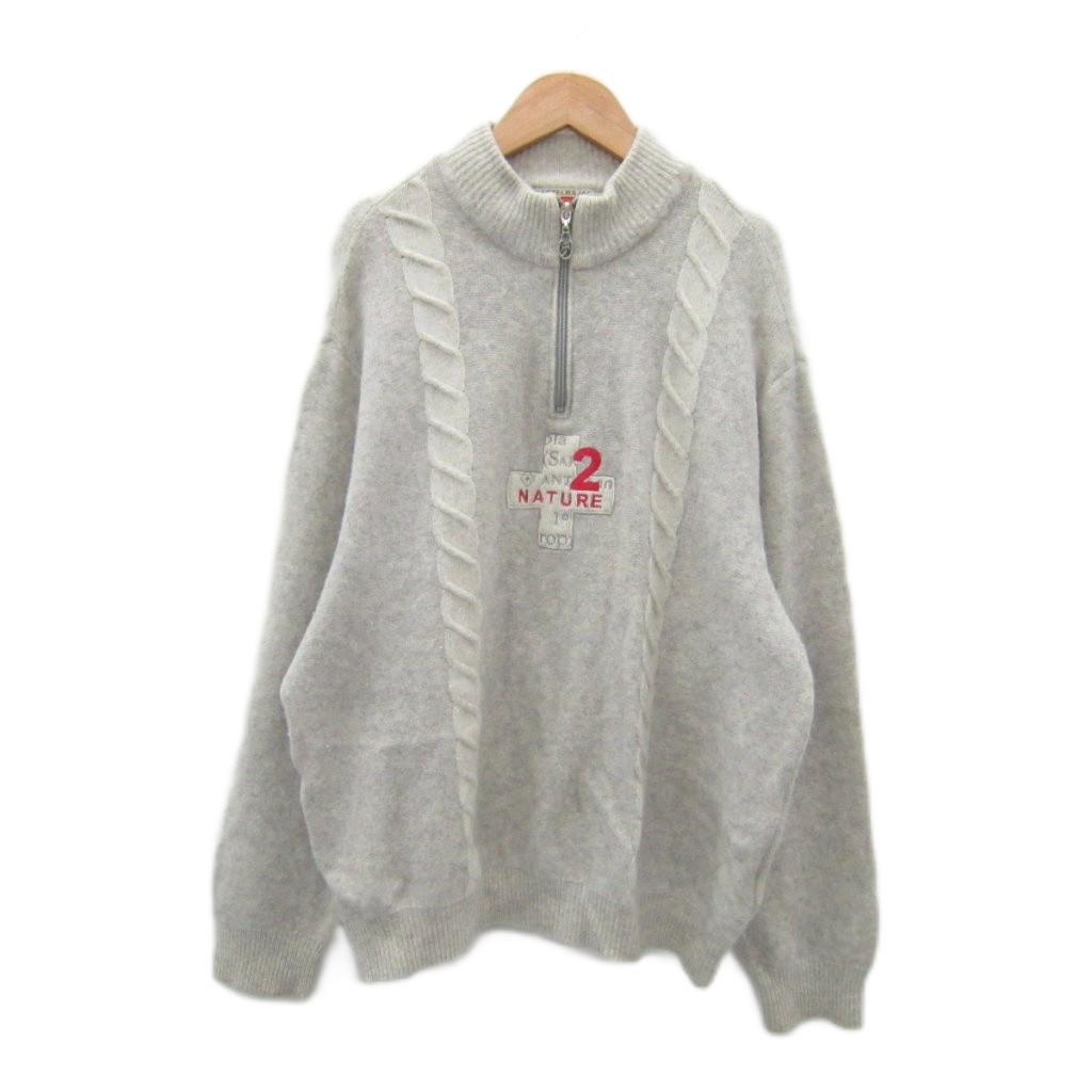 楽天市場】カステルバジャック ハーフジップセーターの通販