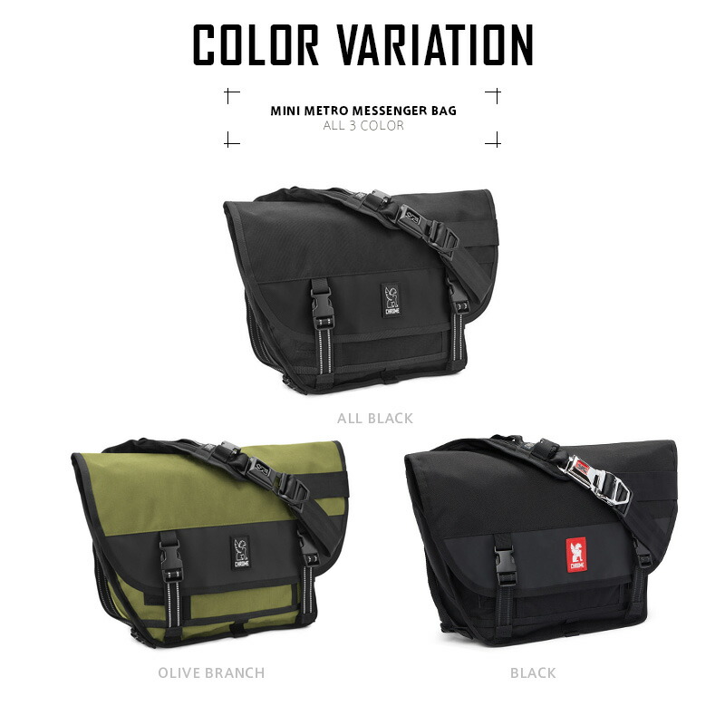 楽天市場】CHROME クローム BG-001 MINI METRO MESSENGER BAG