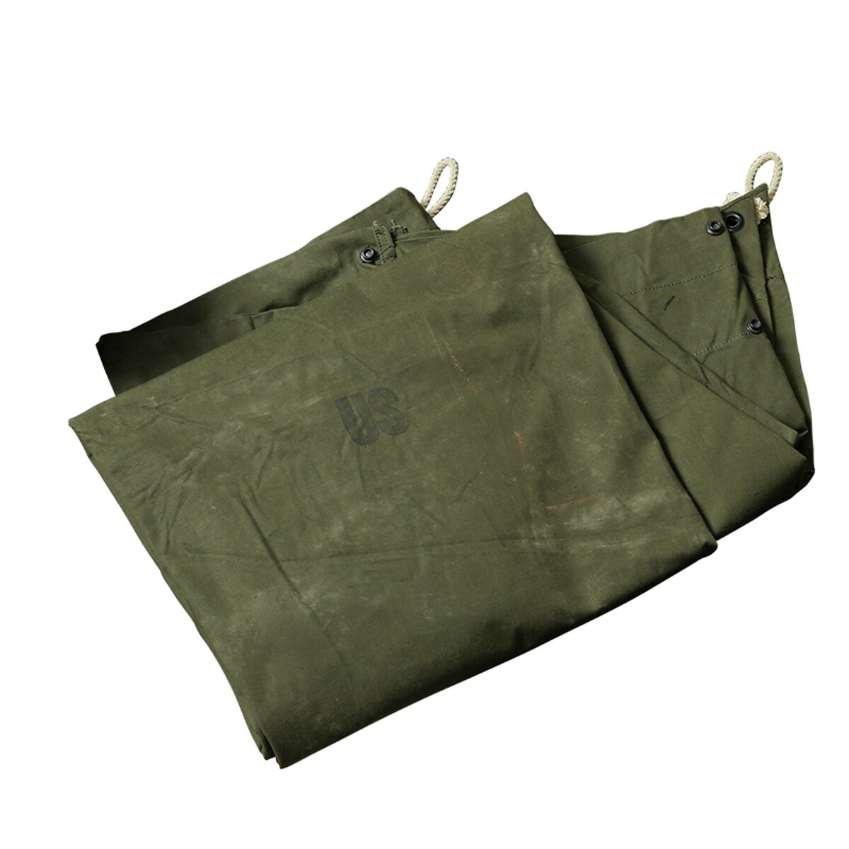 楽天市場】実物 USED 米軍 テントシェルター ハーフ （パップテント