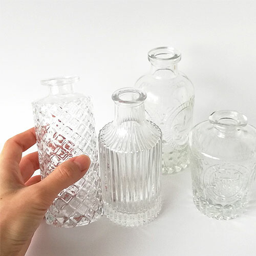 楽天市場】ガラス瓶 アクセサリー什器 デュフューザー 玄関 ガラス