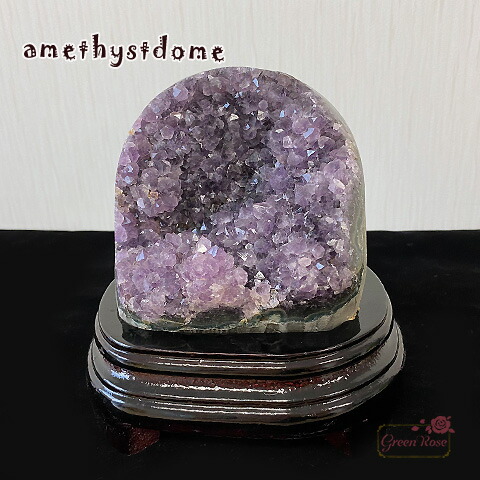 楽天市場】【1点限定】天然石 アメジスト ドーム クラスター