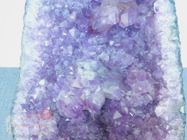 楽天市場】天然石 アメジスト ドーム クラスター パワーストーン 紫