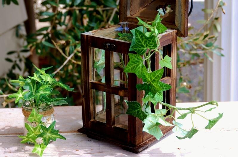 楽天市場】木製ランタン ダークブラウン レトロ カントリー雑貨