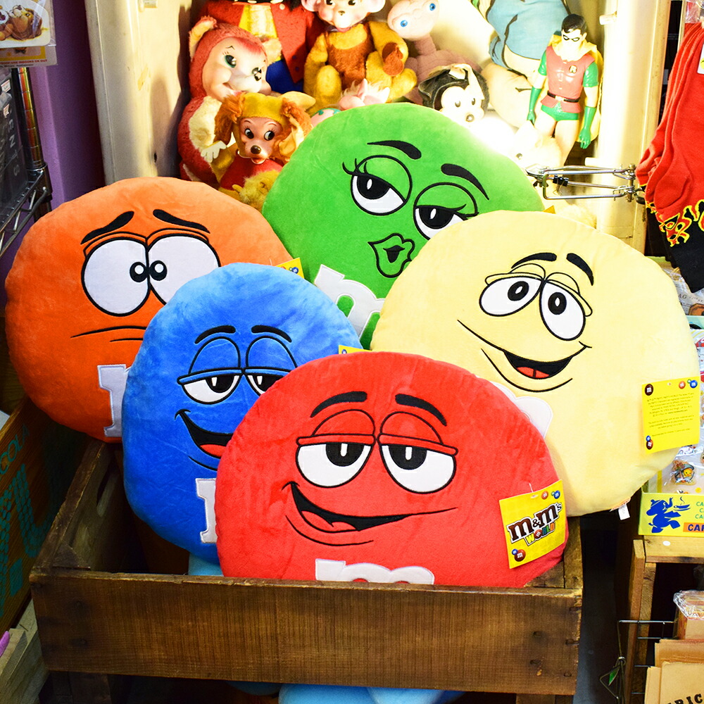 楽天市場】【m&m's クッション】 5色セット / エムアンドエムズ