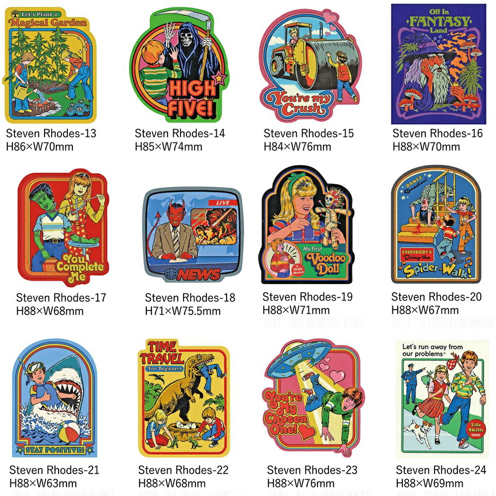 楽天市場】【メール便可】スティーブンローズステッカー ※お好きな1枚