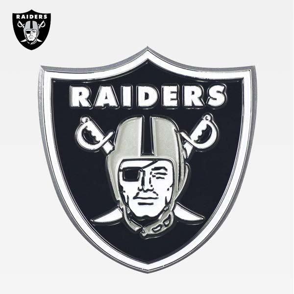 楽天市場】レイダース ロゴ メタル エンブレム NFL RAIDERS レイダース