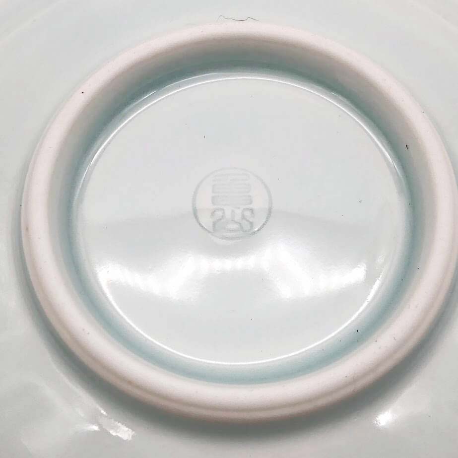 楽天市場】【未使用品】 亀山窯 和皿揃 青磁桔梗 5枚セット ペール