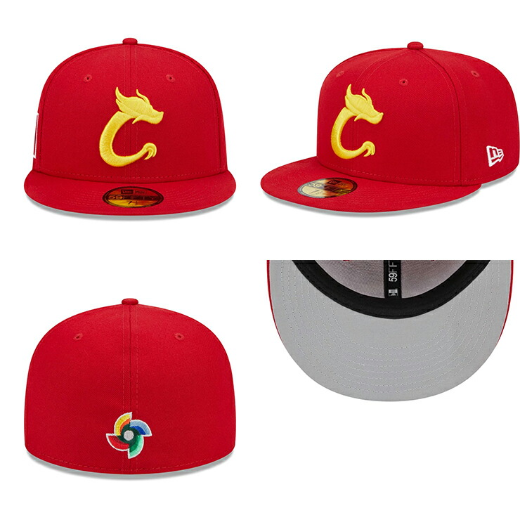 楽天市場】ニューエラ キャップ 59FIFTY WBC 中国 2023 WORLD BASEBALL