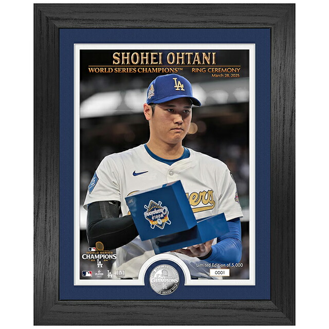 楽天市場】2025 大谷翔平 チャンピオンリング授与式モデル 海外取寄 額