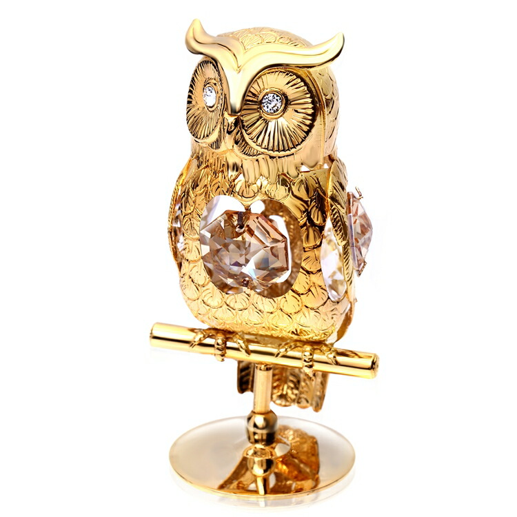 楽天市場】フクロウ 置物 ゴールド 3 誕生日 プレゼント ギフト 贈り物