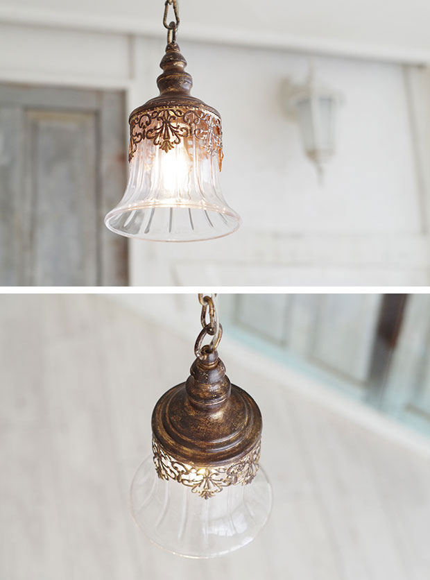 楽天市場】シャンデリア レトロ アンティーク LED電球 対応 長さ加工