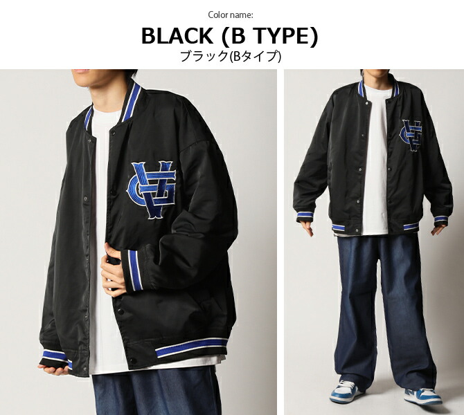 楽天市場】スタジャン メンズ ナイロンジャケット ブルゾン 春