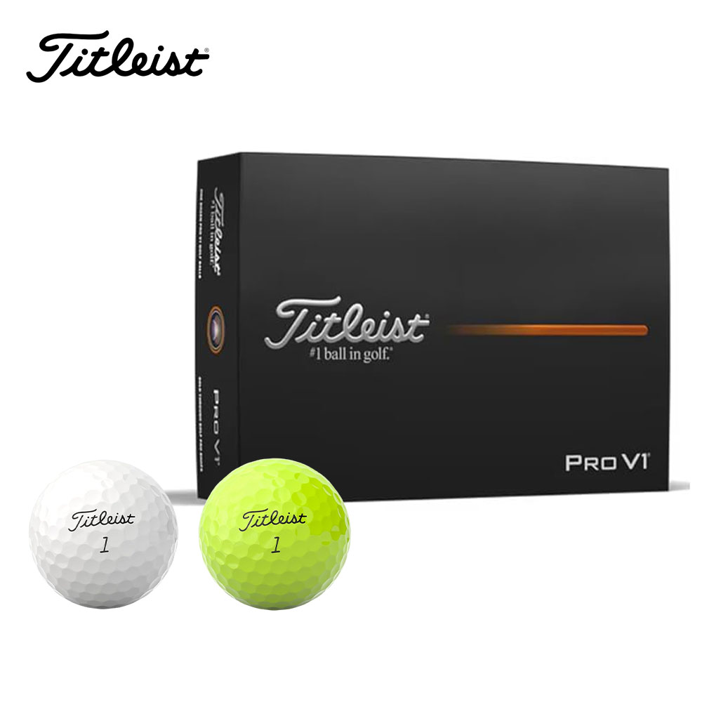 楽天市場】TITLEIST タイトリスト ゴルフボール PRO V1 12球入 1ダース