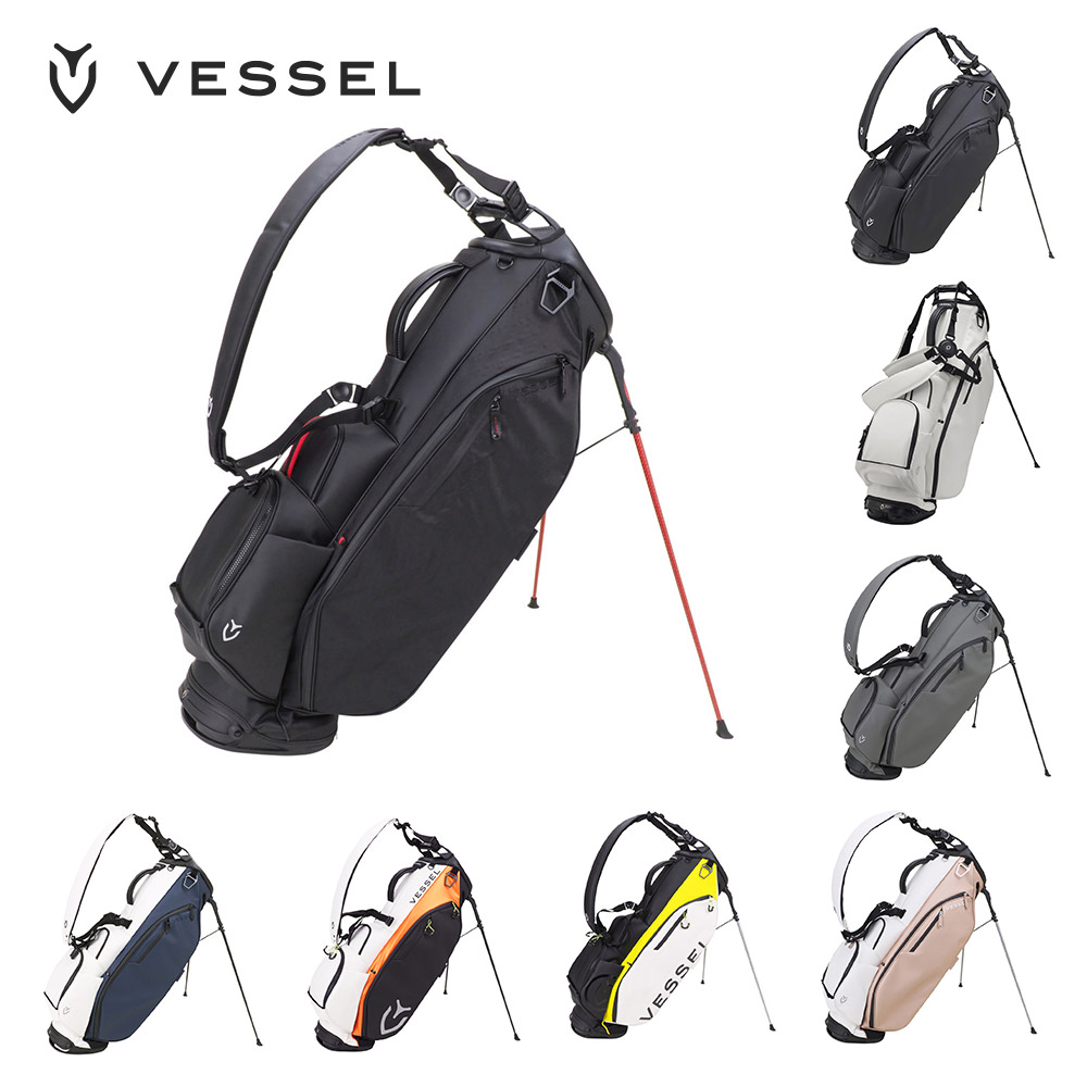 楽天市場】VESSEL ベゼル ゴルフ メンズ キャディバッグ キャディー