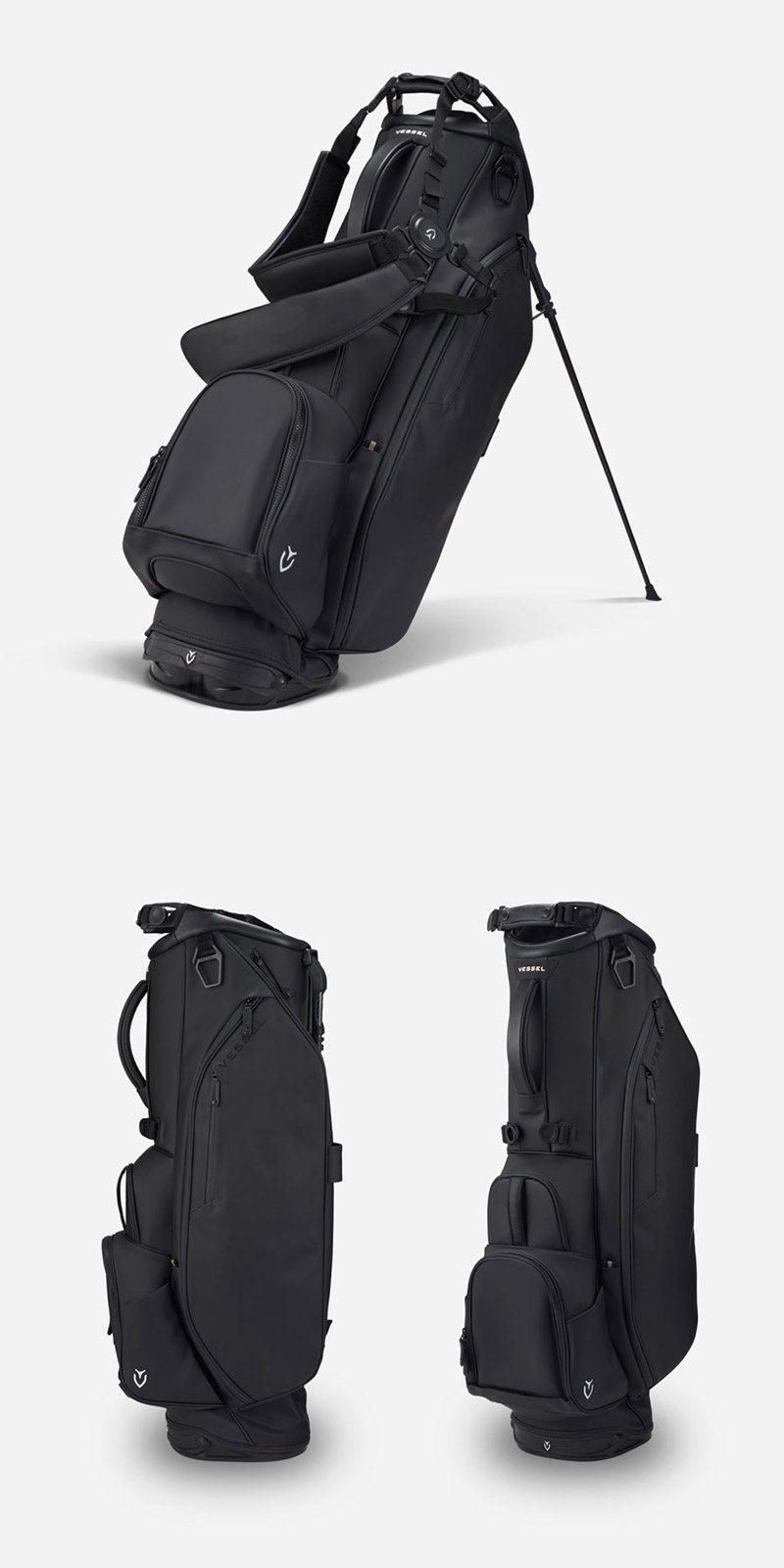 楽天市場】VESSEL ベゼル ゴルフ メンズ キャディバッグ キャディー