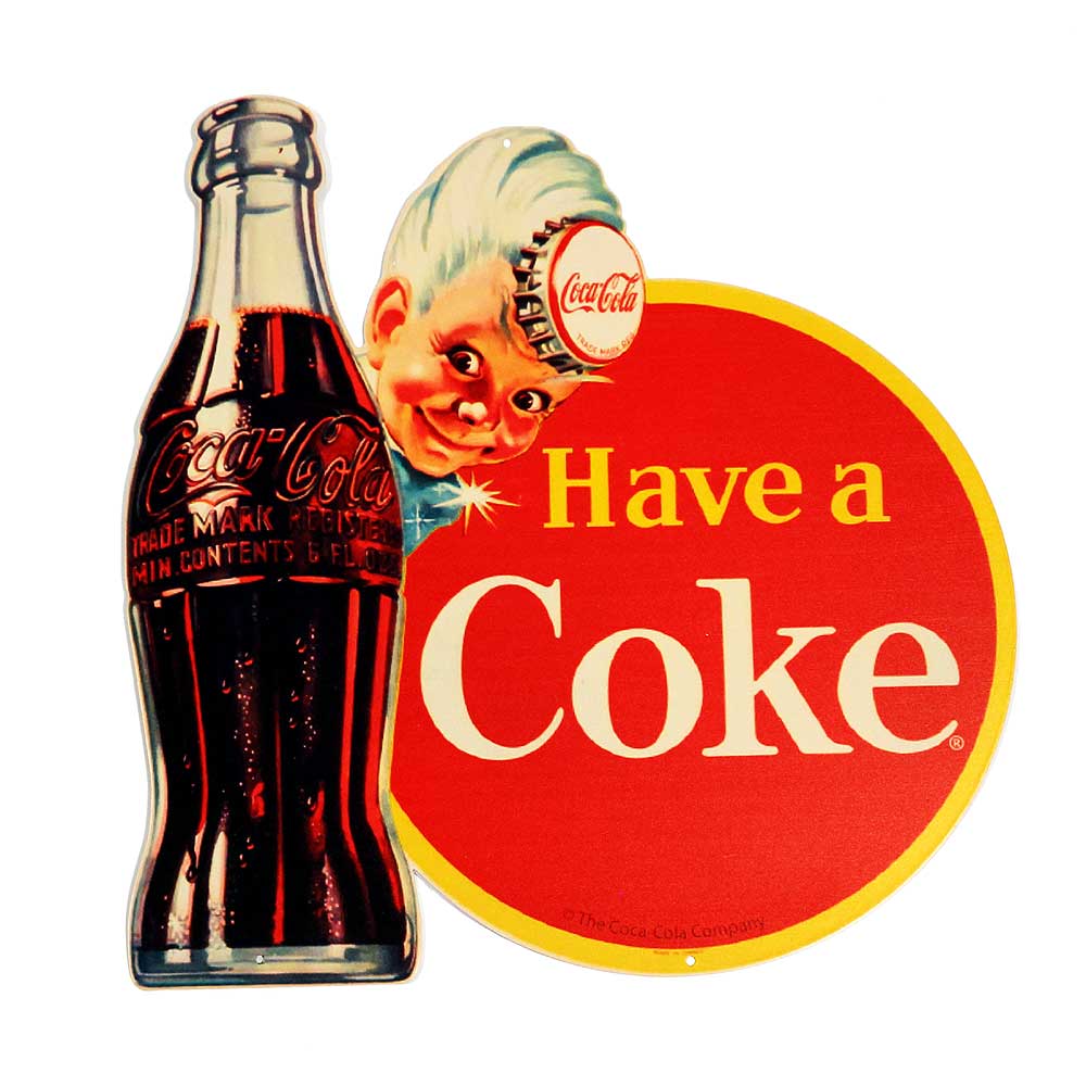 楽天市場】コカ・コーラ スプライトボーイ レトロ調 ダイカット