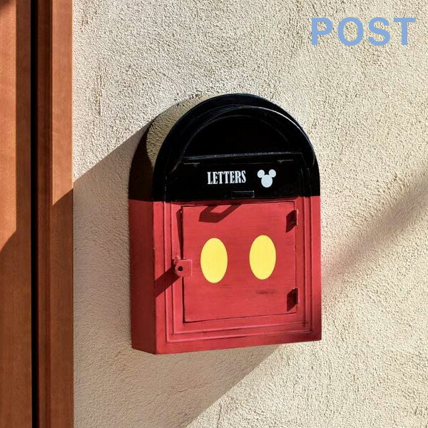 楽天市場】ディズニー ミッキー ウォールポスト 壁掛けポスト メール