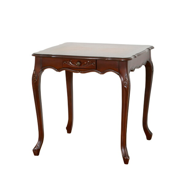 楽天市場】ダイニングテーブル アンティーク おしゃれ 幅75 引き出し