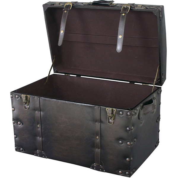 楽天市場】トランクセット 2個セット 収納スツール 収納ボックス 小物