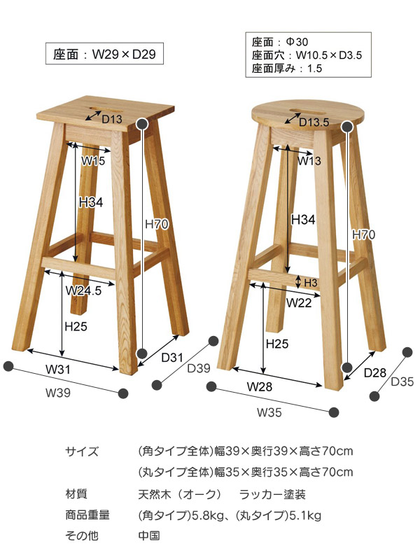 楽天市場】スツール ハイスツール バースツール カウンタースツール