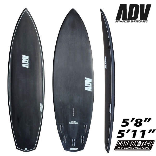 楽天市場】サーフボード ショート アドバンス / ADVANCED WIDEDIAMOND
