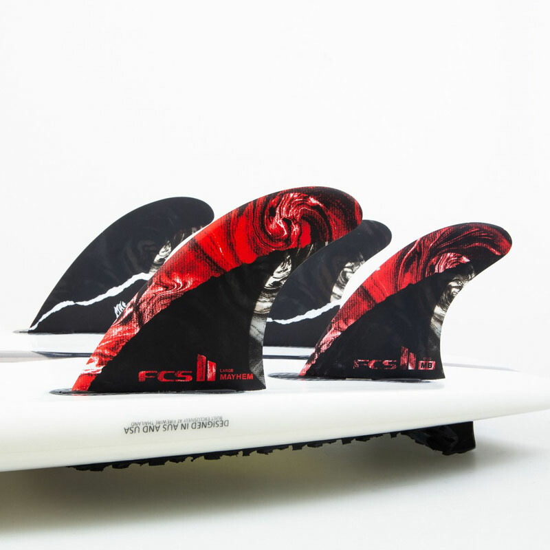 楽天市場】FCS2 MAYHEM MB CARBON TRI-QUAD 5 FIN Matt Biolos/ FCSII