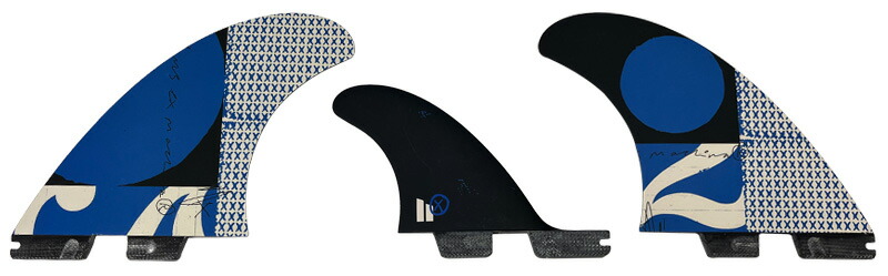 楽天市場】FCS2 DEUS EX MACHINA POWER TWIN + 1 PG RETAIL FINS