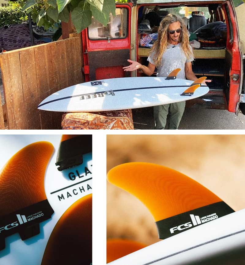楽天市場】FCS2 ROB MACHADO TRI-KEEL FINS / FCSII エフシーエス2
