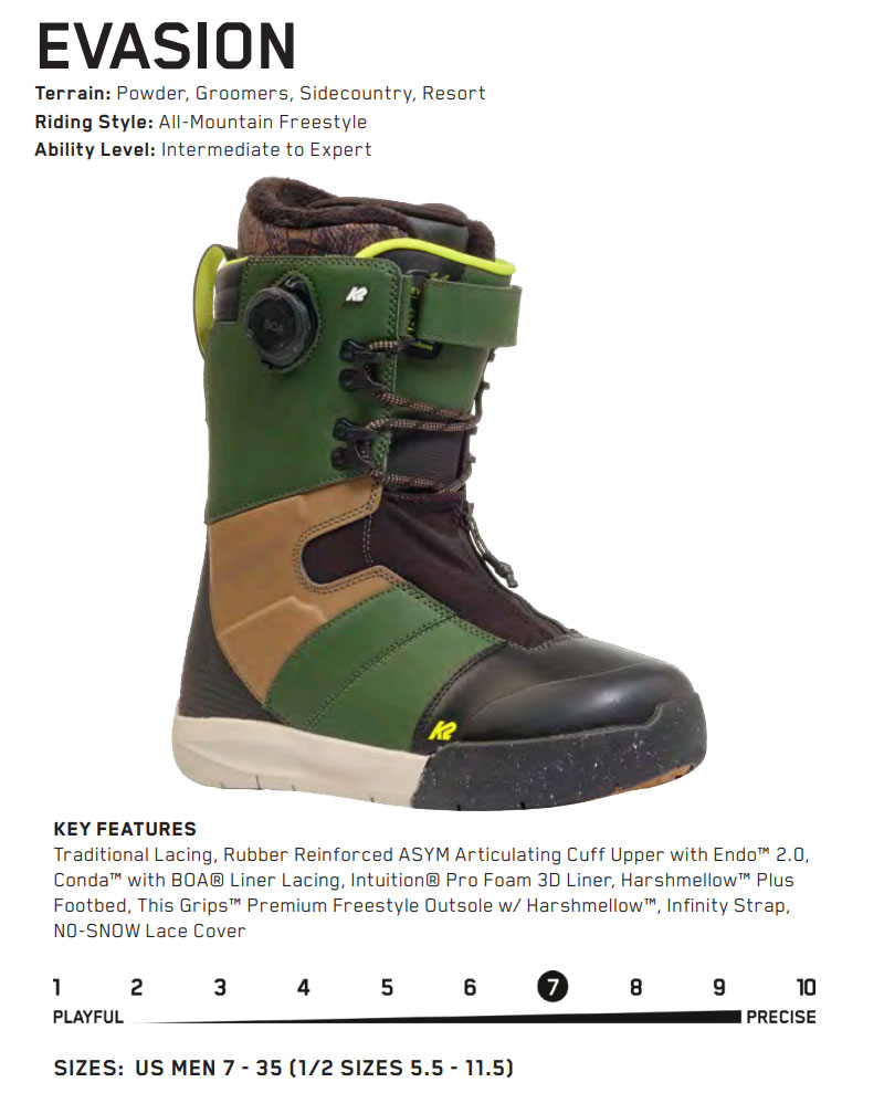 楽天市場】【SS期間5％OFF】24-25 K2/ケーツー EVASION エバージョン