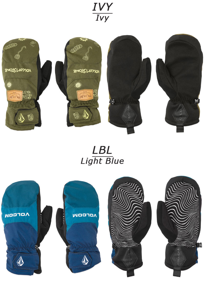 楽天市場】24-25 VOLCOM / ボルコム V.CO NYLE mitt ミトングローブ