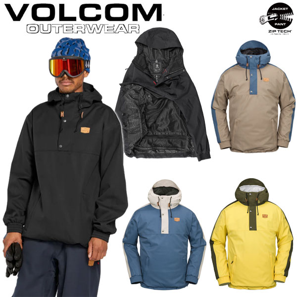 楽天市場】24-25 VOLCOM/ボルコム LONGO 20K pullover 着用説明動画