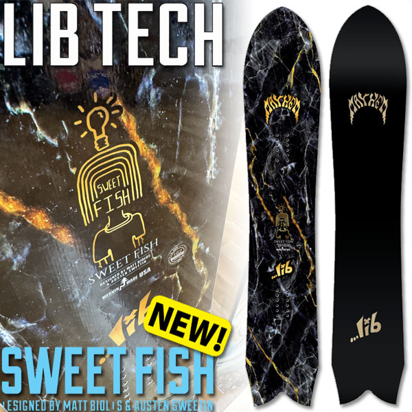 楽天市場】25-26 LIB TECH/リブテック SWEET FISH スイートフィッシュ