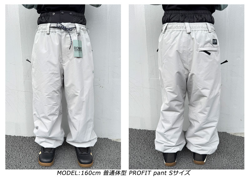 楽天市場】25-26 ROME/ローム PROFIT pant 着用説明動画 メンズ