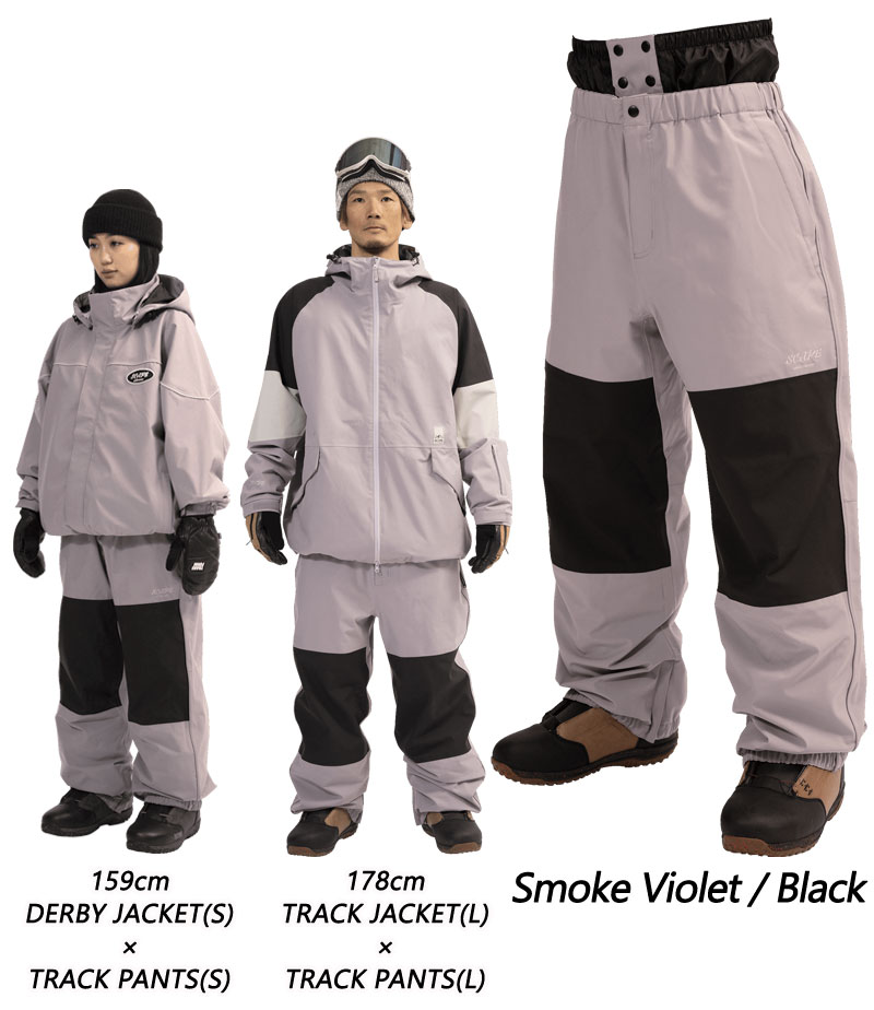 楽天市場】25-26 SCAPE/エスケープ TRACK pant 着用説明動画 メンズ