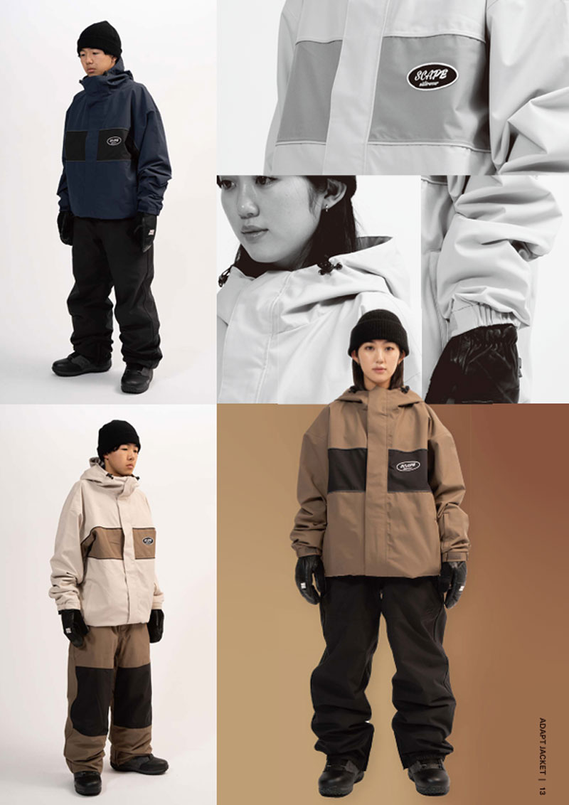 楽天市場】25-26 SCAPE/エスケープ ADAPT jacket 着用説明動画 メンズ